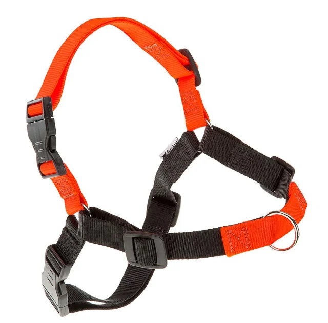 Шлейка Ferplast Coach P M-L Harness Orange для дрессировки, A: 20x26 см, B: 42x59 см