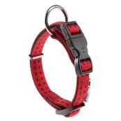 Нейлоновий нашийник Ferplast Cricket C15 / 40 Red для собак, червоний, A: 27x40 см