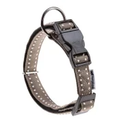 Нейлоновий нашийник Ferplast CricketC20 / 50 Beige для собак, бежевий, A: 35x50 см