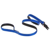 Нейлоновий поводок Ferplast Cricket Matic G25 / 120 для собак, синій, 25 мм, 120 см