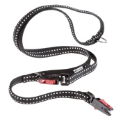 Нейлоновий поводок Ferplast Cricket Matic GA25 / 200 Black для дресирування собак, чорний, 15 мм, 200 см