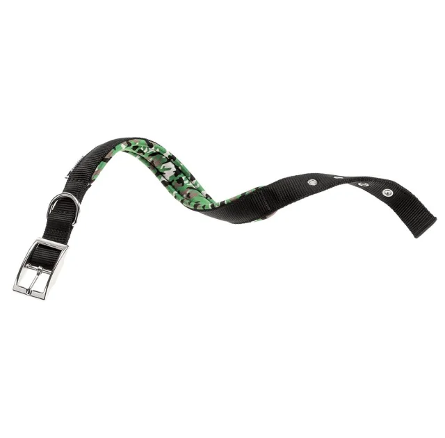 Нейлоновий нашийник Ferplast Daytona Fanasy C20 / 43 Black для собак, чорний, A: 35x43 см, B: 20 ​​мм