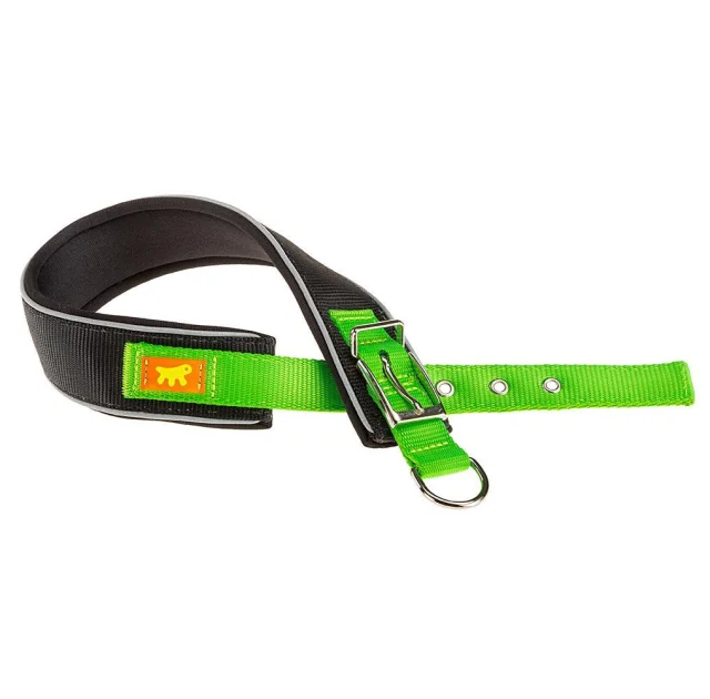 Нейлоновий нашийник Ferplast Daytona Comfort CF40 / 53 Green для собак, зелений, A: 45x53 см, B: 40 мм