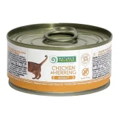 Консерва Natures Protection Adult Chicken&Herring для взрослых кошек, 100 г