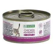 Консерва Natures Protection Adult Chicken&Shrimps для взрослых кошек, 100 г