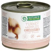 Консерва Natures Protection Adult Small Breeds Turkey&Apples для взрослых собак, 200 г