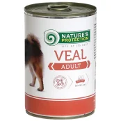 Консерва Natures Protection Adult Veal для дорослих собак, 400 г