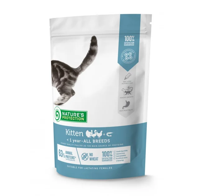 Сухой корм Natures Protection Kitten для котят, 400 г
