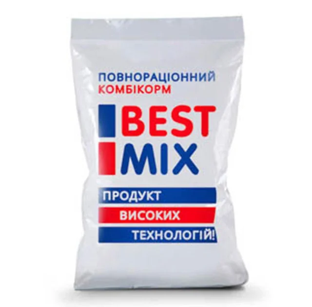Престартовий комбікорм Best Mix для бройлерів від 0 до 8 днів, 1.5 кг