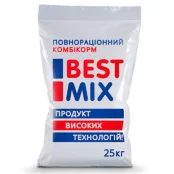 Відгодівельний комбікорм Best Mix для кроликів від 2 місяці, 25 кг