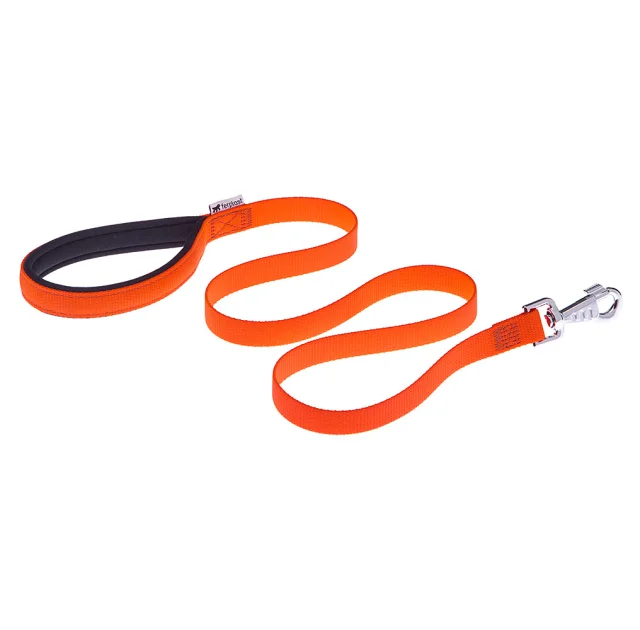 Нейлоновий поводок Ferplast Daytona G20 / 120 Orange для собак, 20 мм 120 см