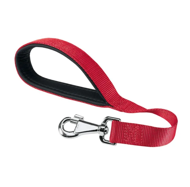 Нейлоновий поводок Ferplast Daytona GM25 / 45 Red для собак, 25 мм, 45 см