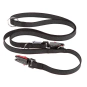 Повідець з прогумованого нейлону Ferplast Daytona Gummy Matic GA20 / 200 Black для дресирування собак