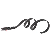 Повідець без ручки Ferplast Daytona Gummy Matic G20 / 100 S / M Black з прогумованого нейлону, 20 мм, 100 см