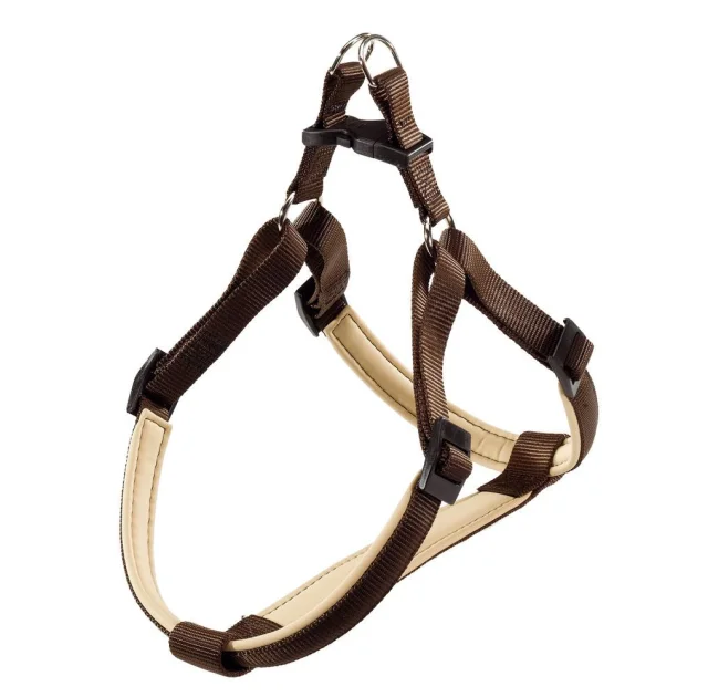 Нейлонова шлейки Ferplast Daytona P Harness Extra Large Brown для собак, A: 82 ÷ 89 см, B: 88 ÷ 99 см