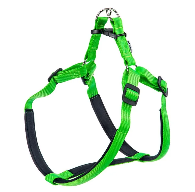 Нейлонова шлейки Ferplast Daytona P Harness Extra Large Green для собак, A: 82 ÷ 89 см, B: 88 ÷ 99 см