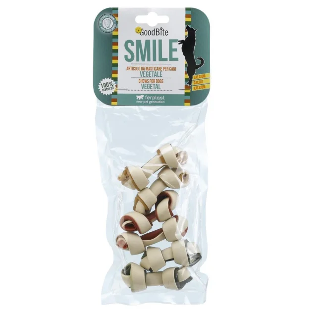 Жевательные косточки Ferplast GoodBite Smile 4561 Osso 25g для собак на растительной основе, 7x3x3 см
