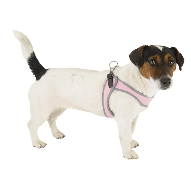 Ferplast Agila 9 Harness Pink эргономичная шлейка для собак с системой микрорегулировки, 77x85 см