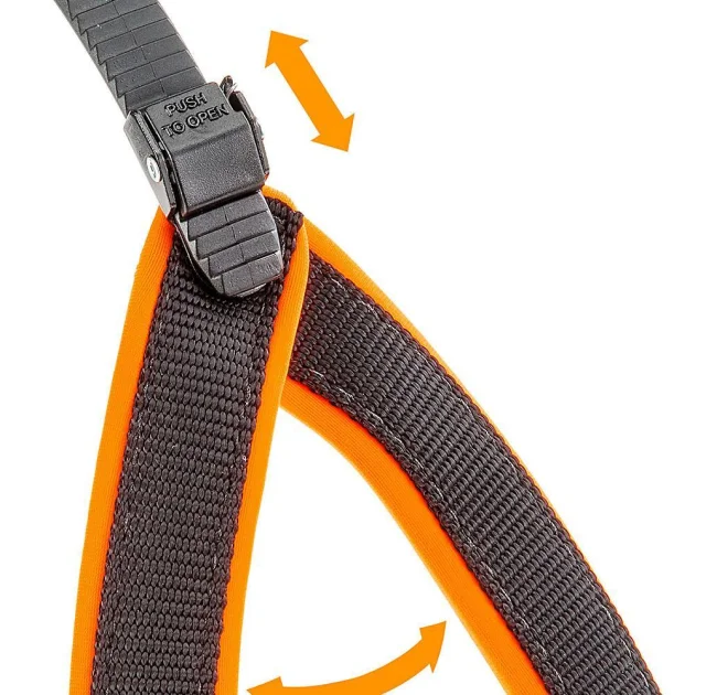 Эргономичная шлейка Ferplast Agila Fluo 6 Orange для собак, 57x65 см