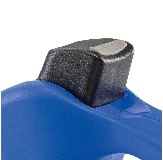 Поводок-рулетка Ferplast Amigo S Cord Blue-White Lead для собак cо шнуром, біло-синій, 14x3,6x12 см