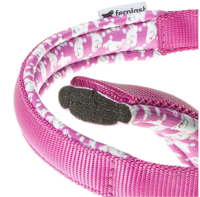 Нейлоновий нашийник Ferplast Daytona Fanasy C15 / 35 Purple для собак, фіолетовий, A: 27x35 см, B: 15 мм