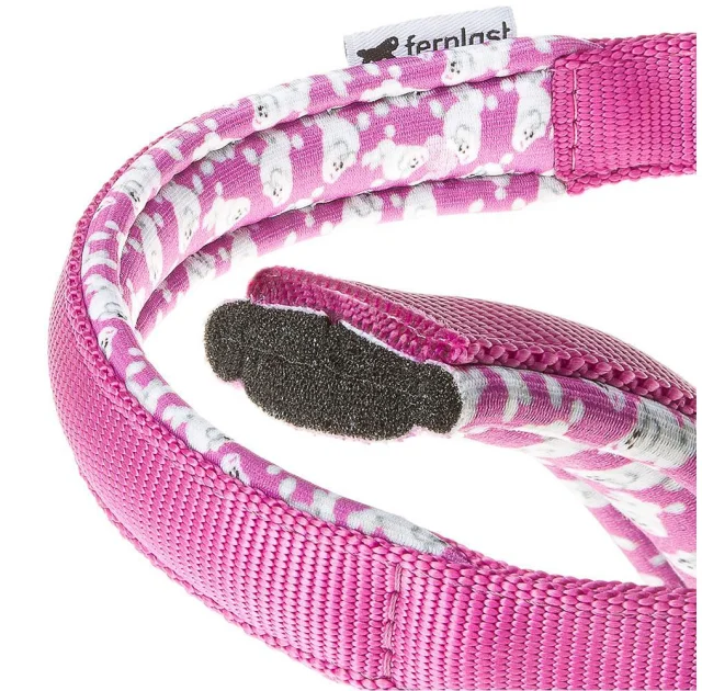 Нейлоновий нашийник з ланцюжком Ferplast Daytona Fantasy CSS15 / 45 Purple для собак, A: 45 см, B: 15 см