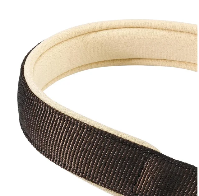 Нейлоновый ошейник с металлической цепочкой Ferplast Daytona CSS25/60 Brown для собак, A: 60 см, B: 25 см