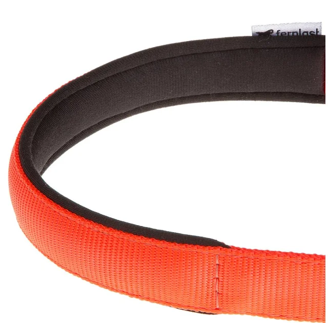 Нейлоновий нашийник з металевим ланцюжком Ferplast Daytona CSS25 / 65 Orange для собак, A: 65 см, B: 25 см