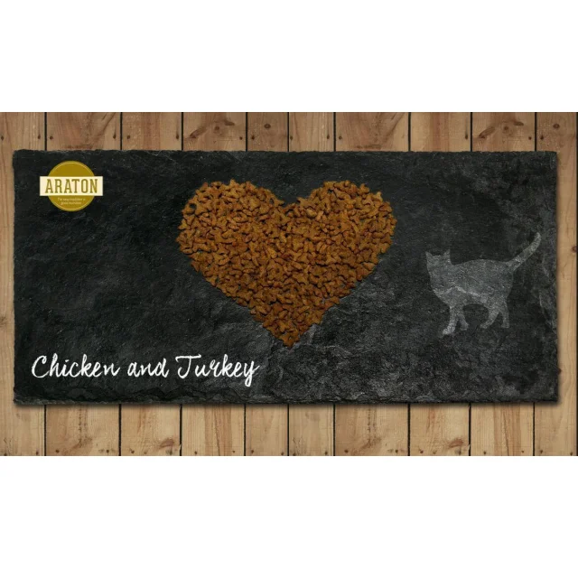 Сухий корм Araton Adult With Chicken & Turkey для котів вагою від 1 до 8 кг, 1.5 кг