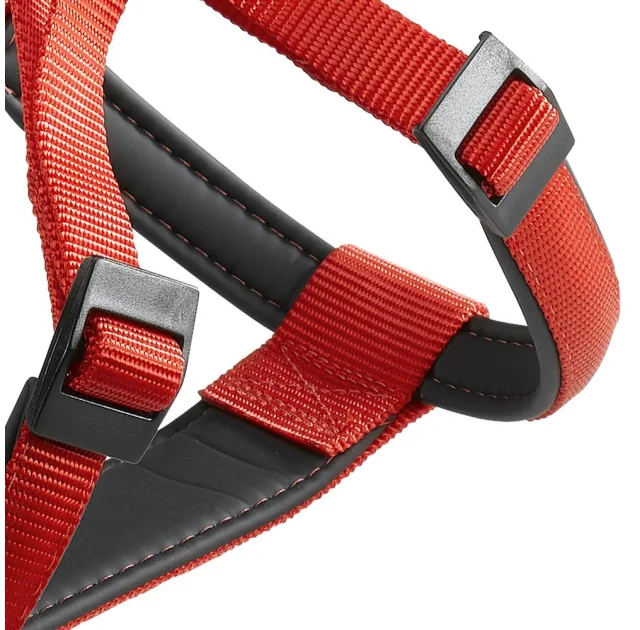 Нейлонова шлейки Ferplast Daytona P Harness Extra Large Red для собак, A: 82 ÷ 89 см, B: 88 ÷ 99 см
