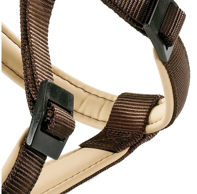 Нейлонова шлейки Ferplast Daytona P Harness Large Brown для собак, A: 65 ÷ 70 см, B: 66 ÷ 73 см