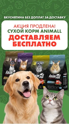 Бесплатная доставка с кормом AnimAll