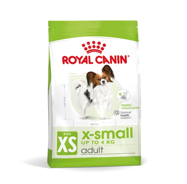 Сухой корм Royal Canin X-Small Adult для собак миниатюрных пород, 1.5 кг