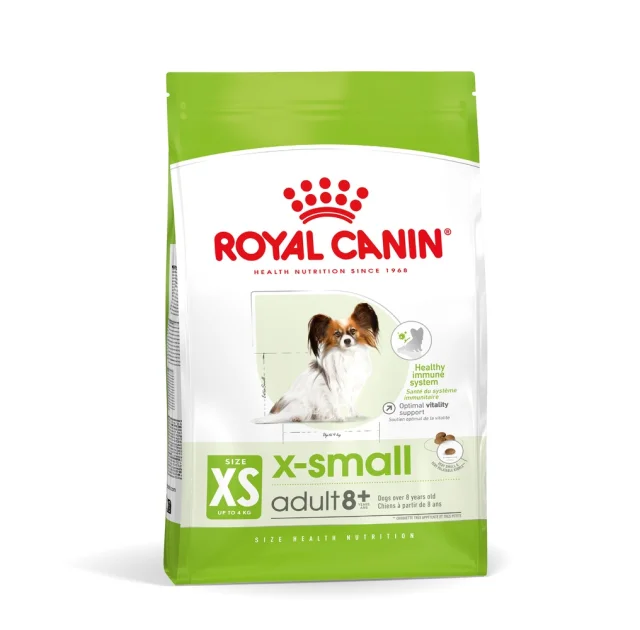 Сухий корм Royal Canin X-Small Adult 8+ для собак мініатюрних порід від 8 років, 3 кг