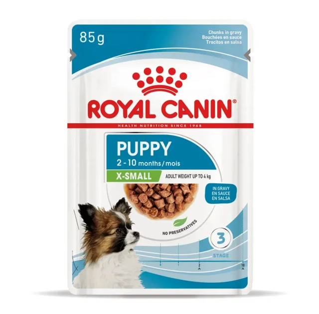 Вологий корм Royal Canin X-Small Puppy для цуценят мініатюрних порід, 85 г
