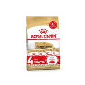 Акційний набір Royal Canin Pomeranian Adult для дорослих собак породи померанський шпіц, 1.5 кг + 4 паучі в подарунок