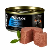 Консерви AnimAll для котів, ніжний мусс з тунця, 80 г