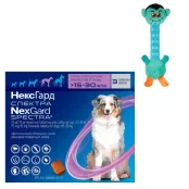 Таблетки Boehringer Ingelheim NexGard Spectra проти паразитів для собак L, 15-30 кг, 3 таблетки (упаковка)