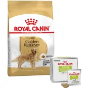Набор сухого корма Royal Canin Adult Golden Retriever 12 кг + лакомство Educ 30 шт в подарок