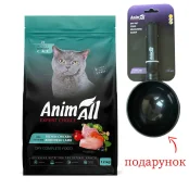 Сухой корм AnimAll для стерилизованных кошек, с курицей и свежей ягнятиной, 12 кг