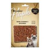 Лакомство Flamingo для котов, мгякие кубики с мясом кролика, 50 г