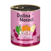 Консерви Dolina Noteci Superfood для cобак, з качки та перепілки, 800 г