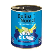 Консерви Dolina Noteci Superfood для cобак, з телятиною та бараниною, 800 г
