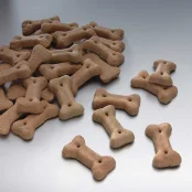 Лакомства MERA Lammknöchli для собак, косточки с ягненком, 4.5 см, 10 кг