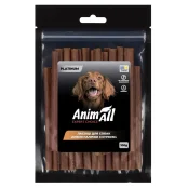 Ласощі AnimAll Platinum М’ясні палички з куркою для собак, 100 г