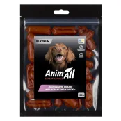 Ласощі AnimAll Platinum Міні ковбаски з качкою для собак, 200 г