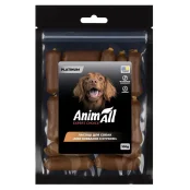 Ласощі AnimAll Platinum Міні ковбаски з куркою для собак, 100 г