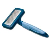 Пуходерка Camon Soft Grip зі штифтами, з нержавіючої сталі, 10×5×18 см, M
