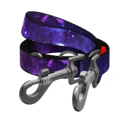 Повідeць-перестібка WAUDOG Nylon для собак, малюнок "NASA21", M, 2 см, 3 м