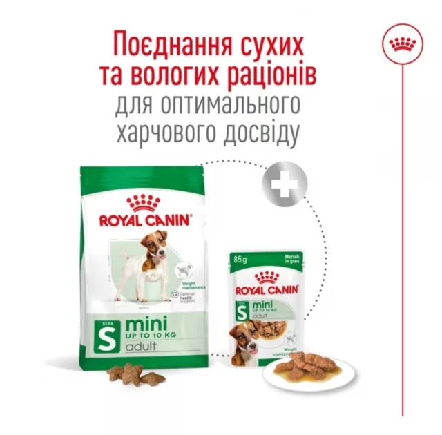 Сухий корм Royal Canin Mini Adult для собак дрібних порід, 800 г